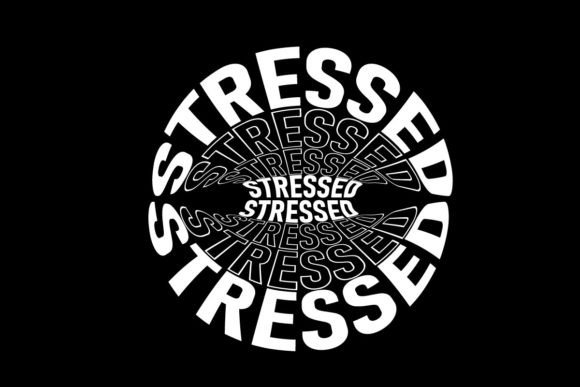 Urban Edge: The Stress Me Out Graphic Tee Design